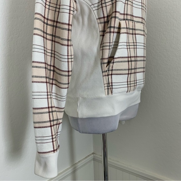 Champion UO Exclusive Plaid Hoodie Sweatshirt Women’s XS Reverse Weave - Picture 10 of 16